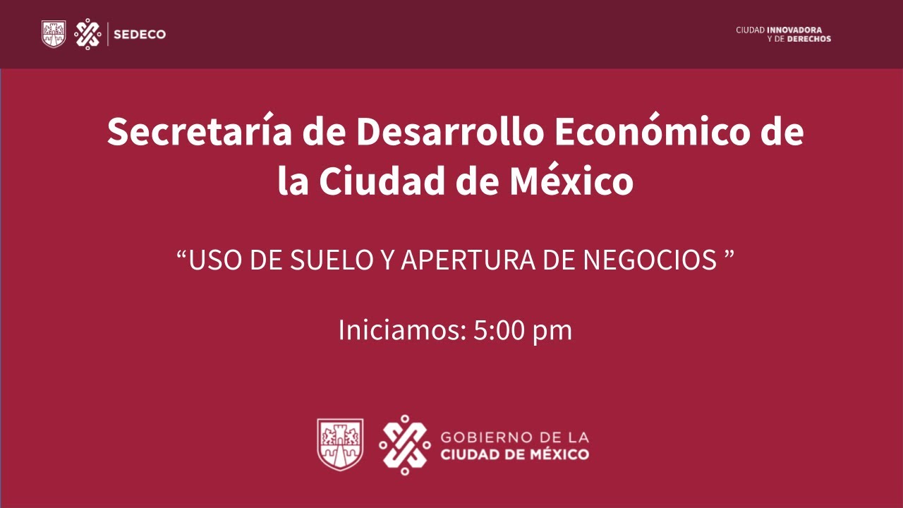 Uso del Suelo y Apertura de Negocios