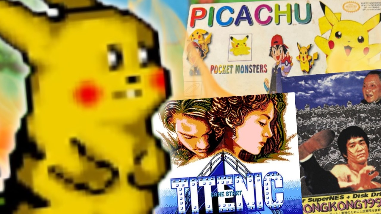 I Played 10 WEIRD Bootleg Games
