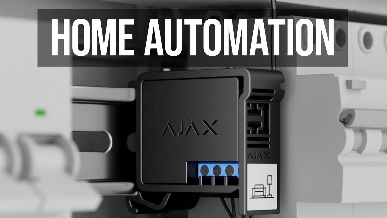 Ajax Alarm Review: Dry Contact Relay to Control a Power supply Remotely Ajax Relay