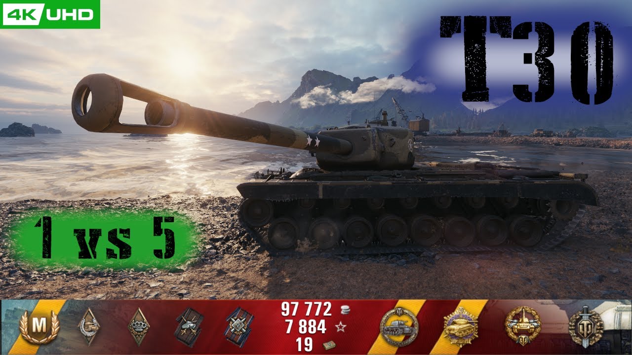 World of Tanks T30 Replay - 11 Kills 7.9K DMG(Patch 1.6.0)