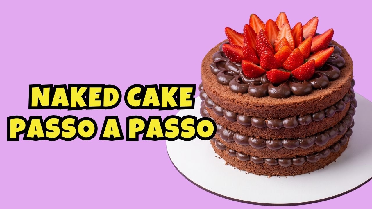 NAKED CAKE - APRENDA A MONTAR E TIRE MUITAS DÚVIDAS SOBRE CONFEITARIA 😊