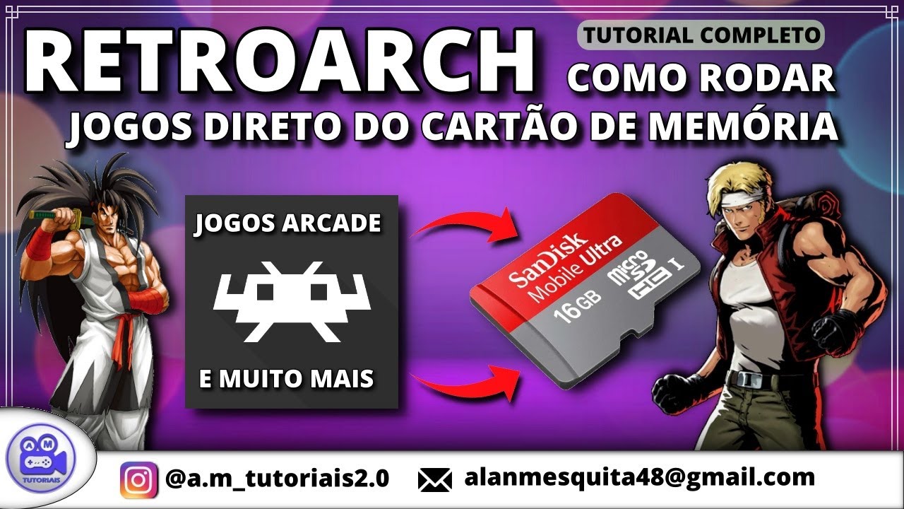 Como Rodar Jogos Arcade no Retroarch Android | Como Rodar Jogos do Retroarch Direto no SD Card