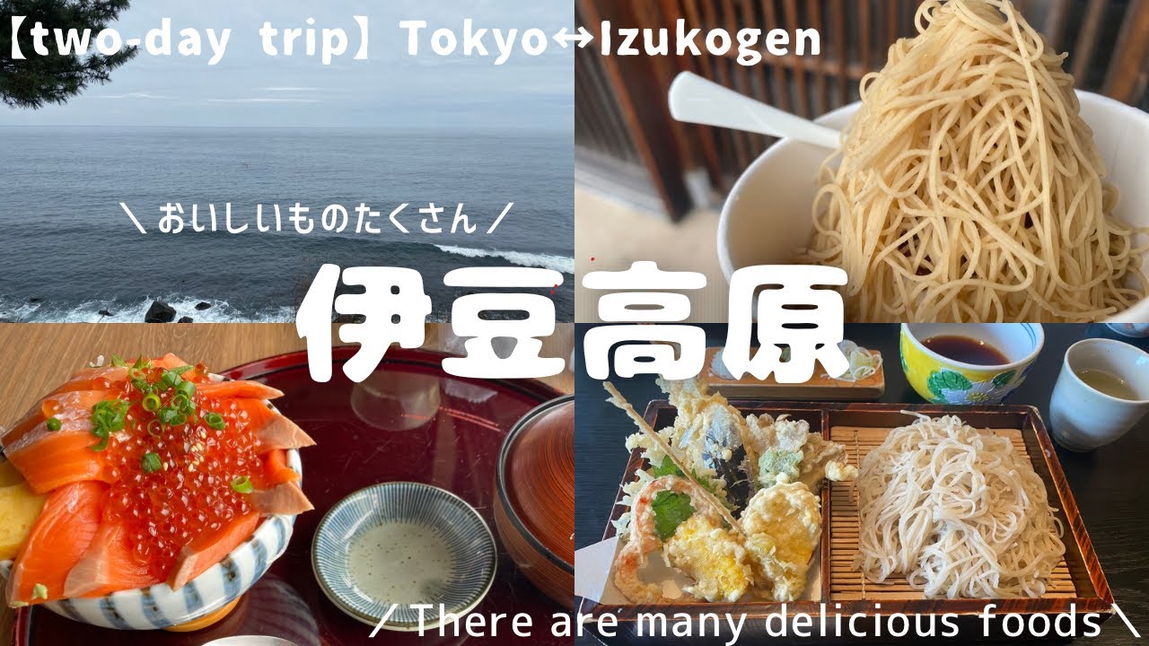【1泊2日】ヴィラージュ伊豆高原に宿泊｜おいしいものを食べる旅