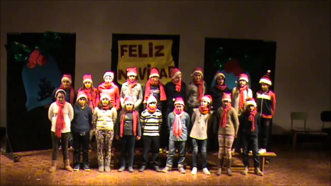 CEIP EL PICACHO FIESTA DE NAVIDAD 2014 5ºA PRIMARIA