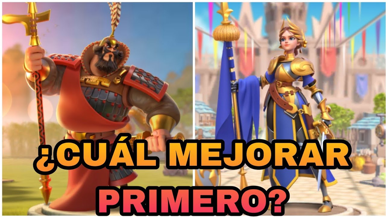 JUANA PRIME VS XIANG YU ¿CUÁL MEJORAR? | RISE OF KINGDOMS ESPAÑOL