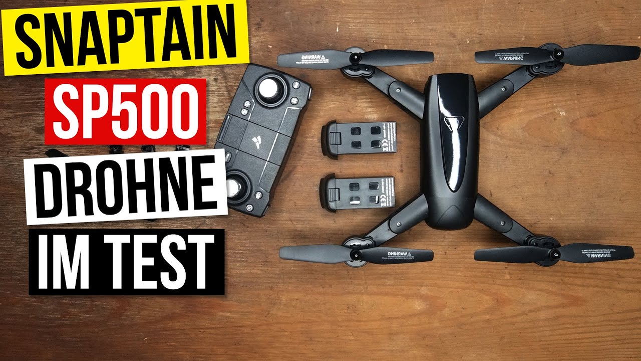 Snaptain SP500 GPS Drohne unter 150 Euro im Test - Gewinnspiel und Erfahrungsbericht (deutsch)