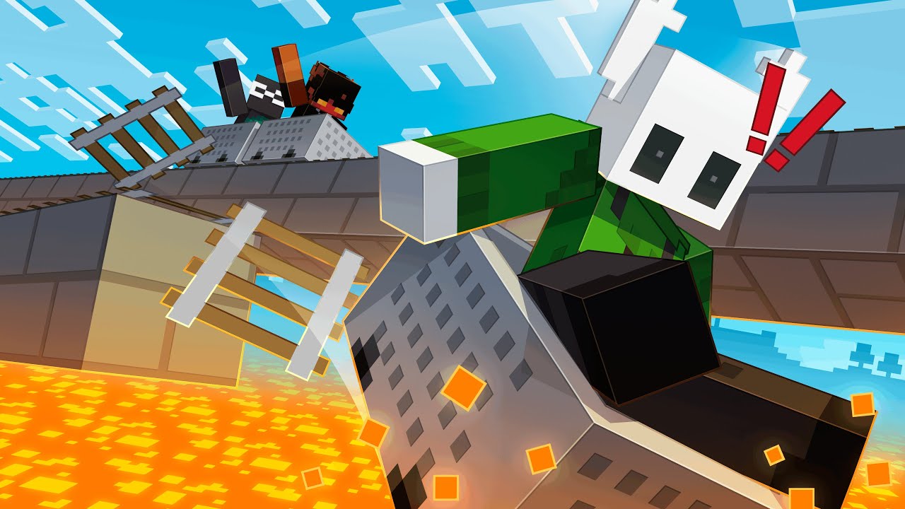 INVIT&Eacute; A MIS AMIGOS A MINIJUEGOS EXTREMOS EN MINECRAFT🤑