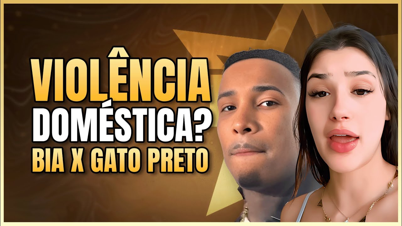 GATO PRETO É DENUNCIADO POR VIOLÊNCIA DOMÉSTICA CONTRA BIA MIRANDA! | LINK PODCAST