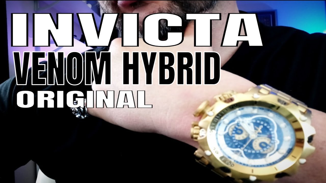 Invicta Hybrid Watch  |  Invicta Venom Hybrid Watch Explained