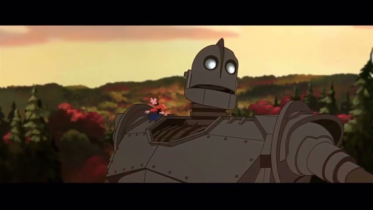 The Iron Giant: guns kill