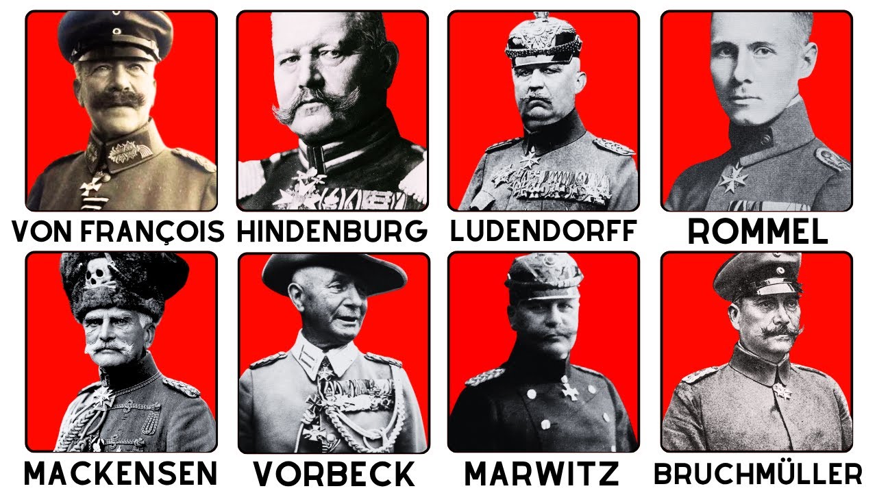Every Feared German WW1 General Explained in 18 Minutes