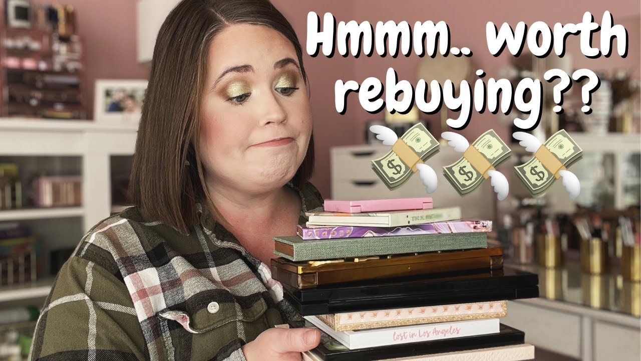 Would I repurchase these palettes or save my coin! 💸