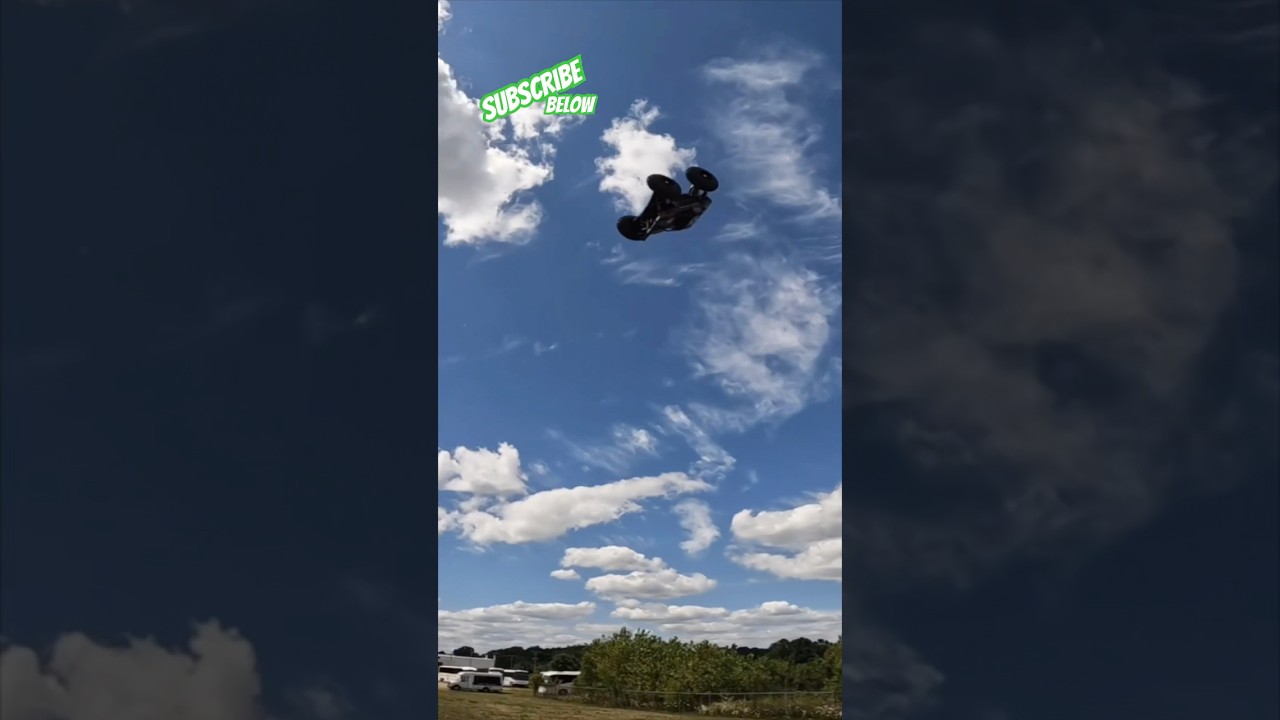 ARRMA OUTCAST 8s EXB v2 taking HUGE flight #m2c #cnhl #rccar