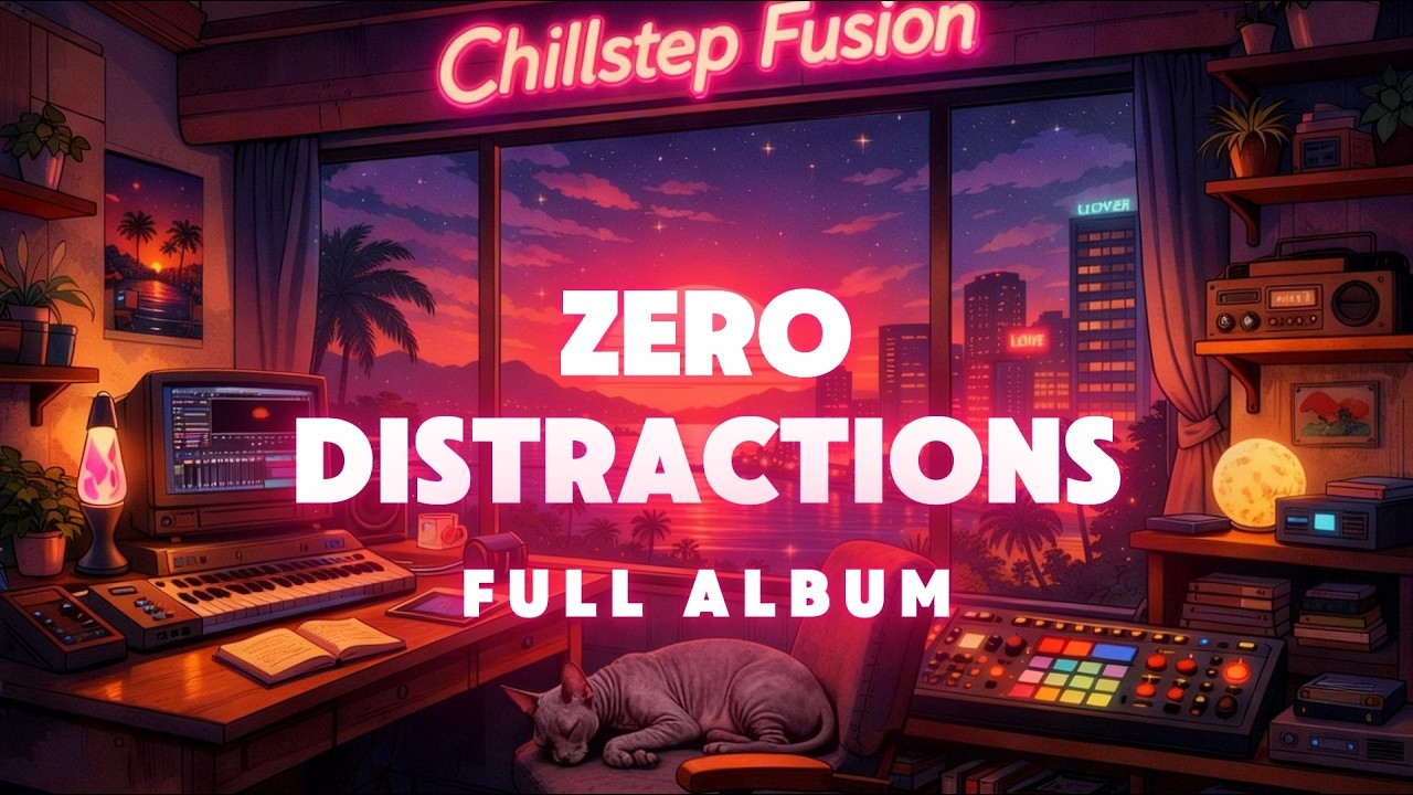 Zero Distractions – Late Night Chillstep & Lofi Mix for Deep Focus (Full Album)