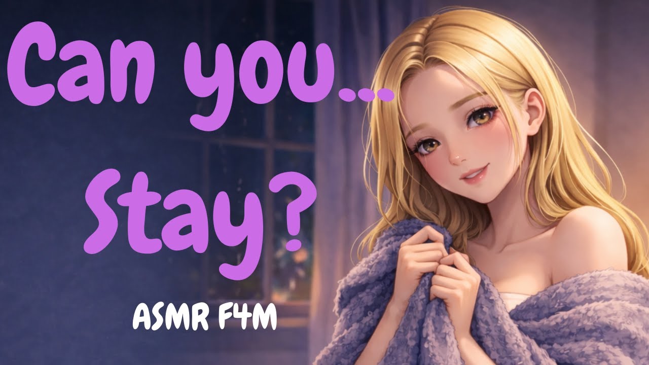 ASMR F4M | I Came to Your Room at 3AM… I Needed to Tell You Something (Soft Girlfriend Whispers)