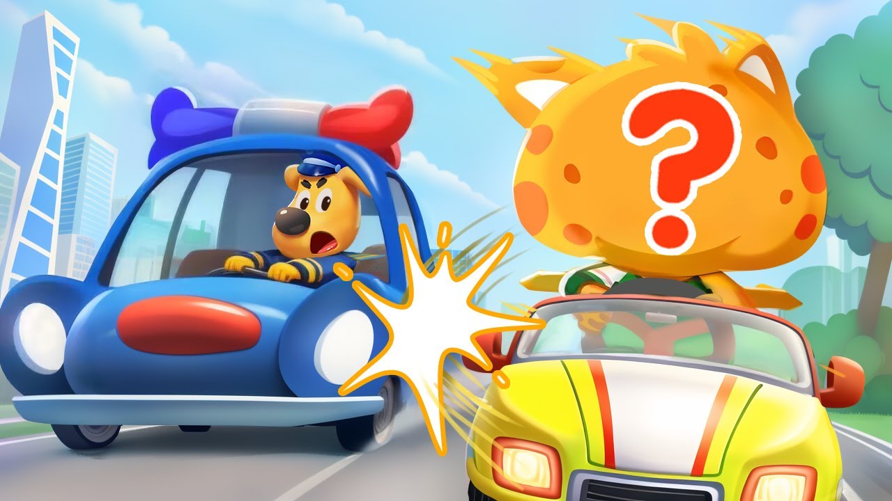 Siapa Pengemudi yang Melanggar Aturan? 🚗 | Tips Keamanan | Kartun Anak-anak | Kepala Polisi Labrador