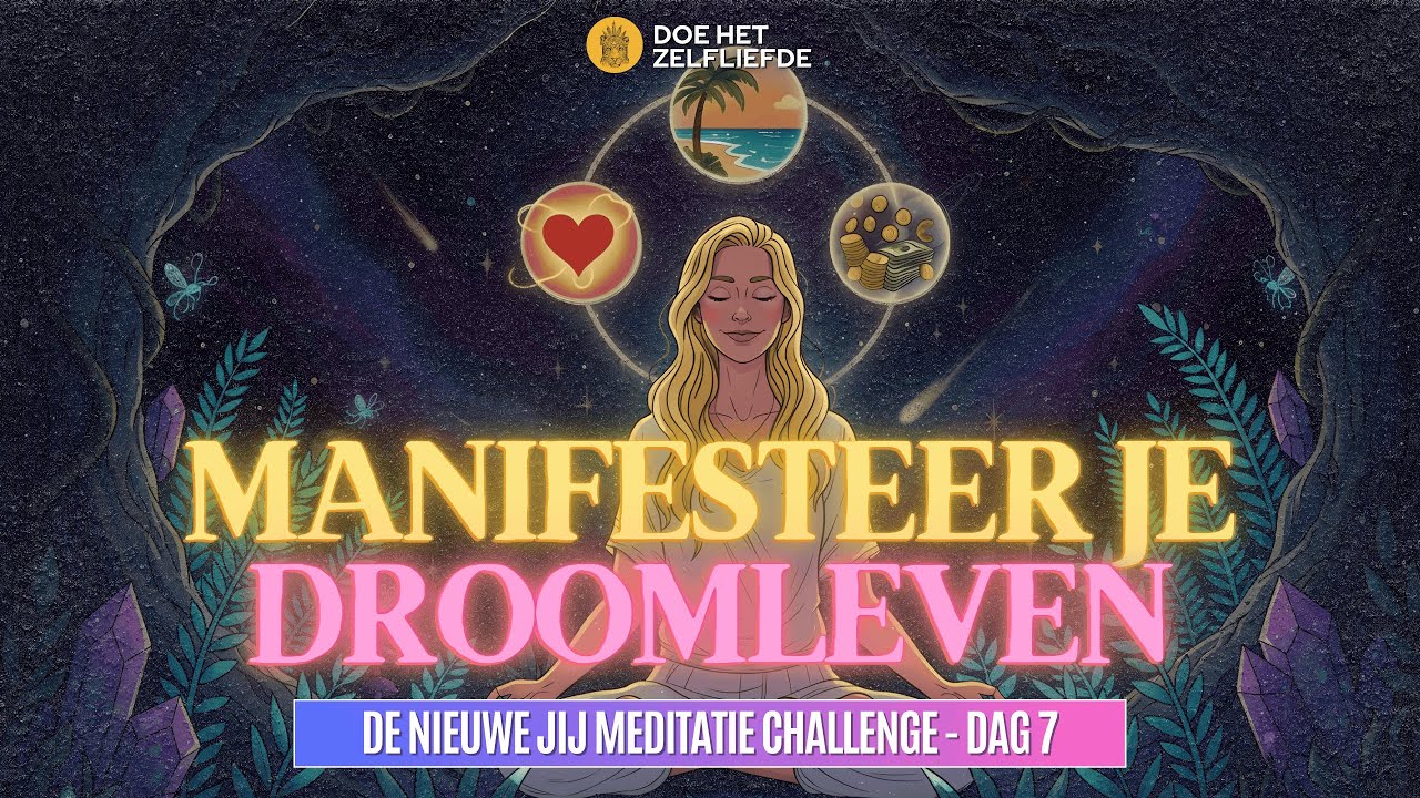 Visualiseer de gelukkigste versie van jezelf & maak het waar! 🥰  Meditatie challenge dag 7