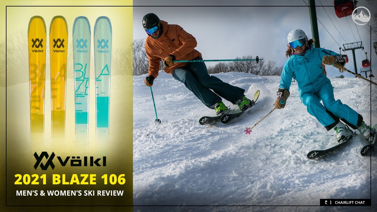 2021 Volkl Blaze 106 Men's and Women's Ski Review