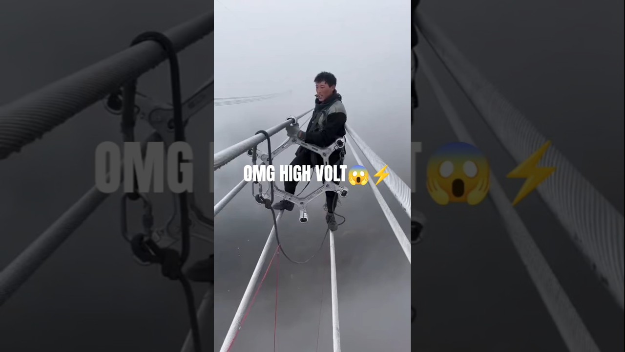 This cable carries enough power to light up thousands of ⚡😱 