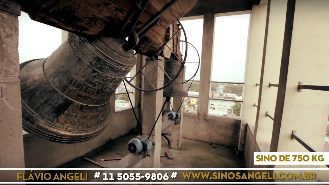 Sino de 750 KG - Sinos Angeli - Flávio Angeli