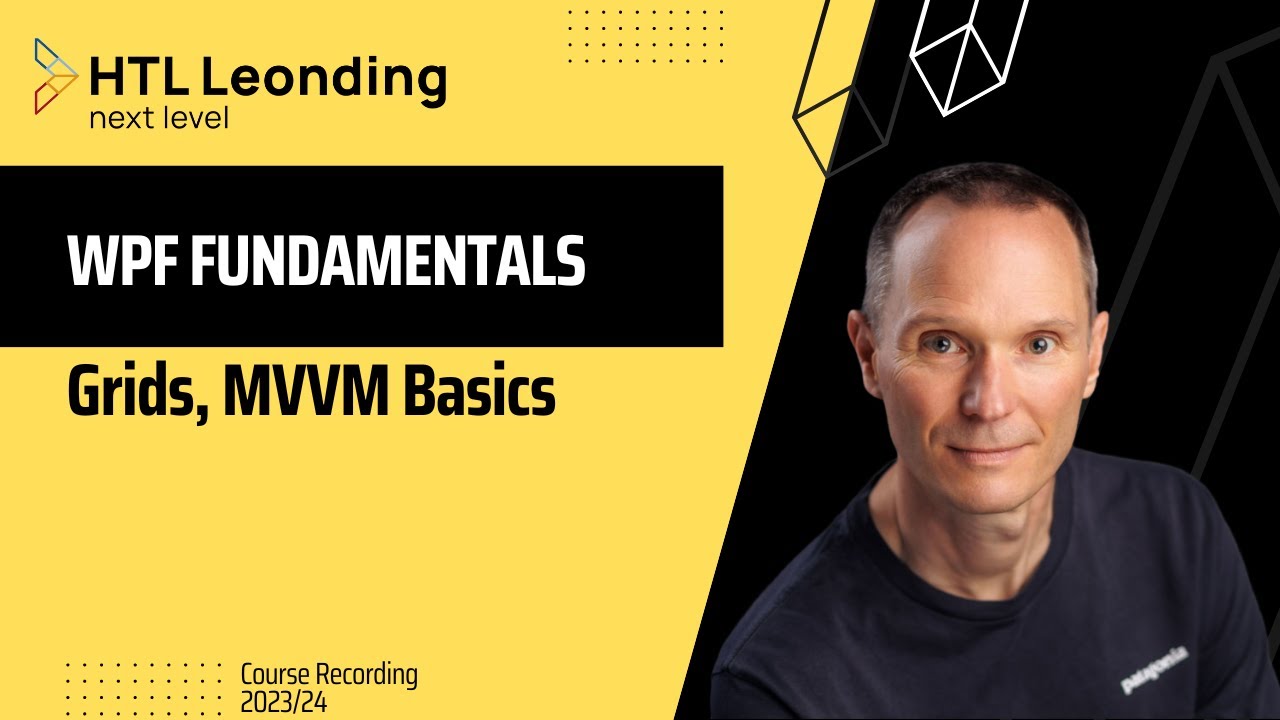 WPF Introduction: Grids, MVVM basics
