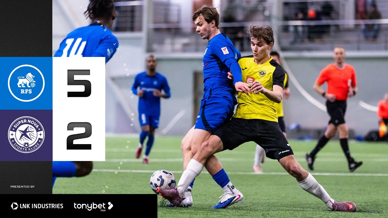 FC RFS 5:2 SK SUPER NOVA | GOALS | VĀRTU KAMERA