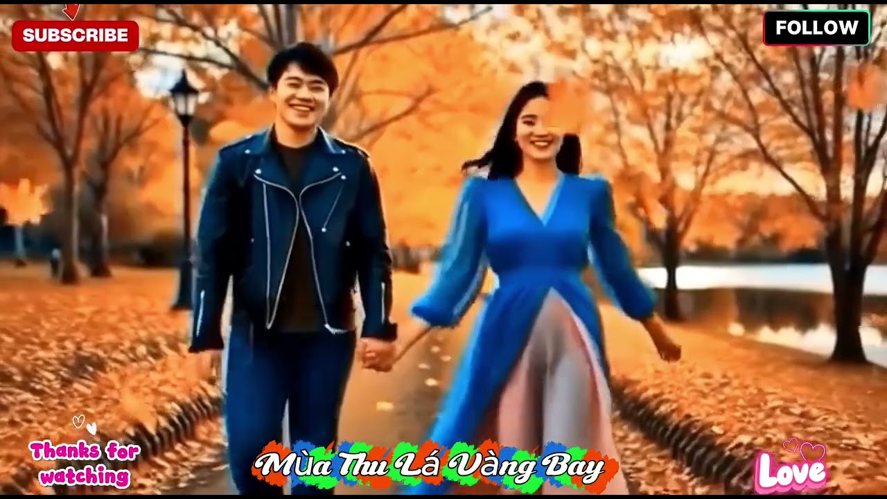 Mùa Thu Lá Vàng Bay 💕 Vǎn Giáp ❤️ Italo Disco Remix .