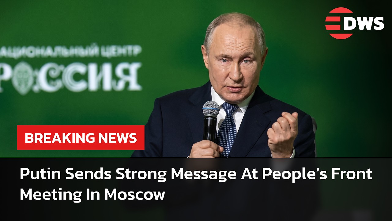 FULL SPEECH: President Putin Addresses People&rsquo;s Front Meeting In Moscow On Russia Unity Push | AC14