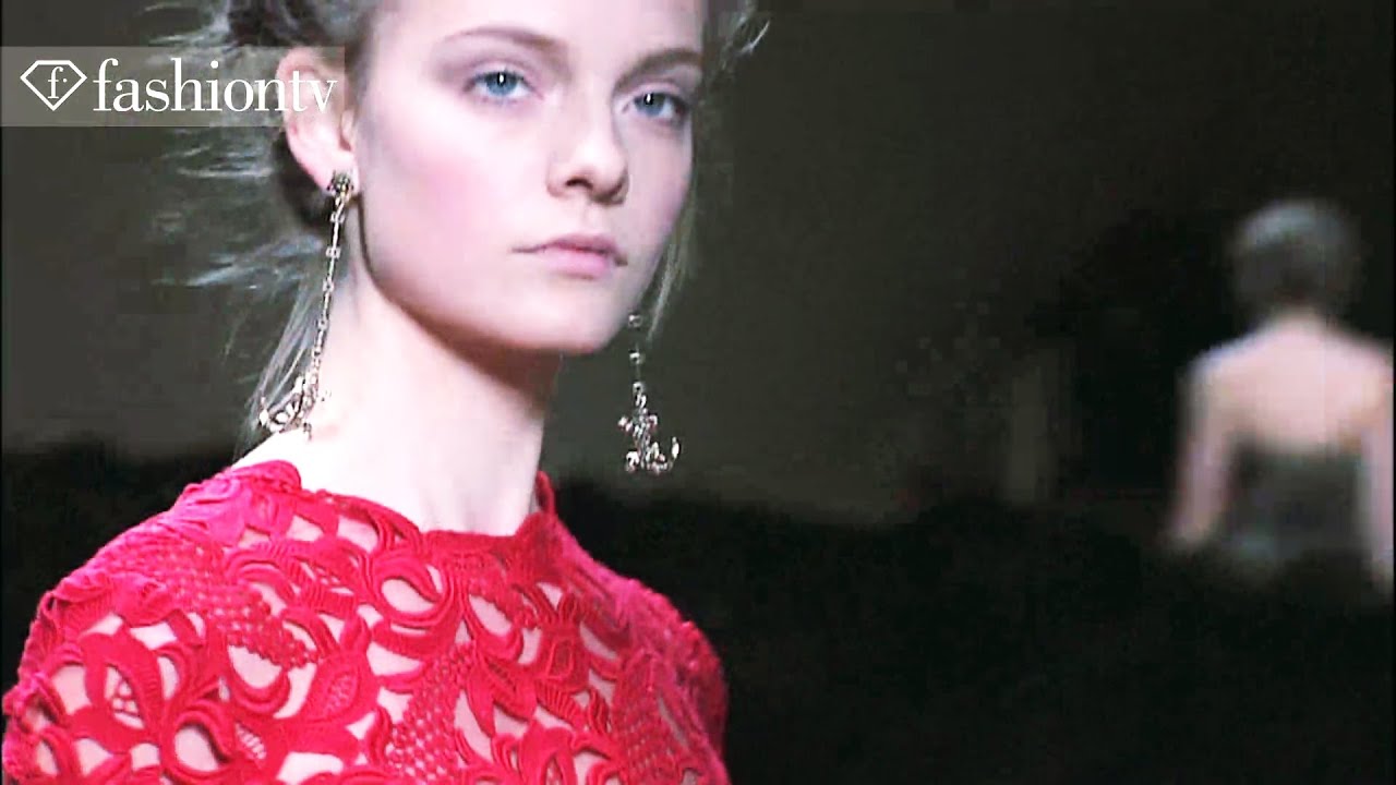 Valentino Runway Show - Paris Fashion Week Spring 2012 PFW | FashionTV - FTV
