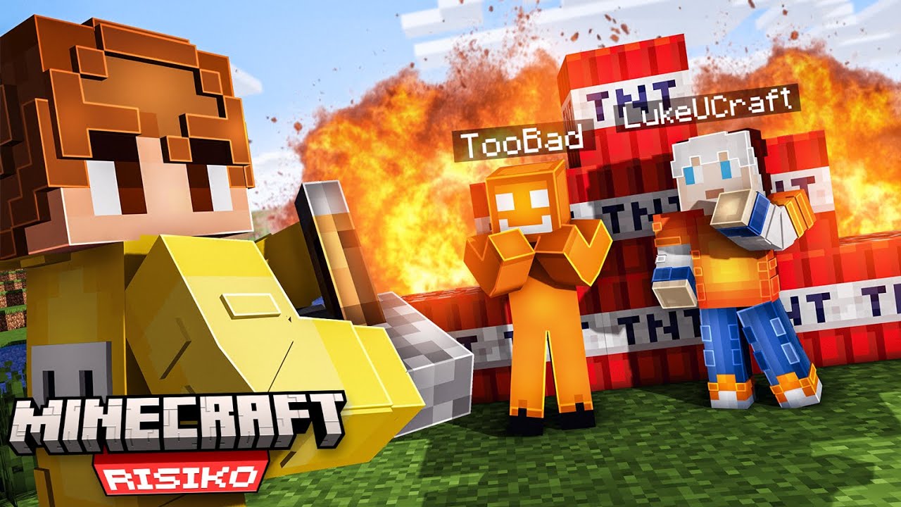 Der erste Krieg in Minecraft Risiko ABER ohne Waffen