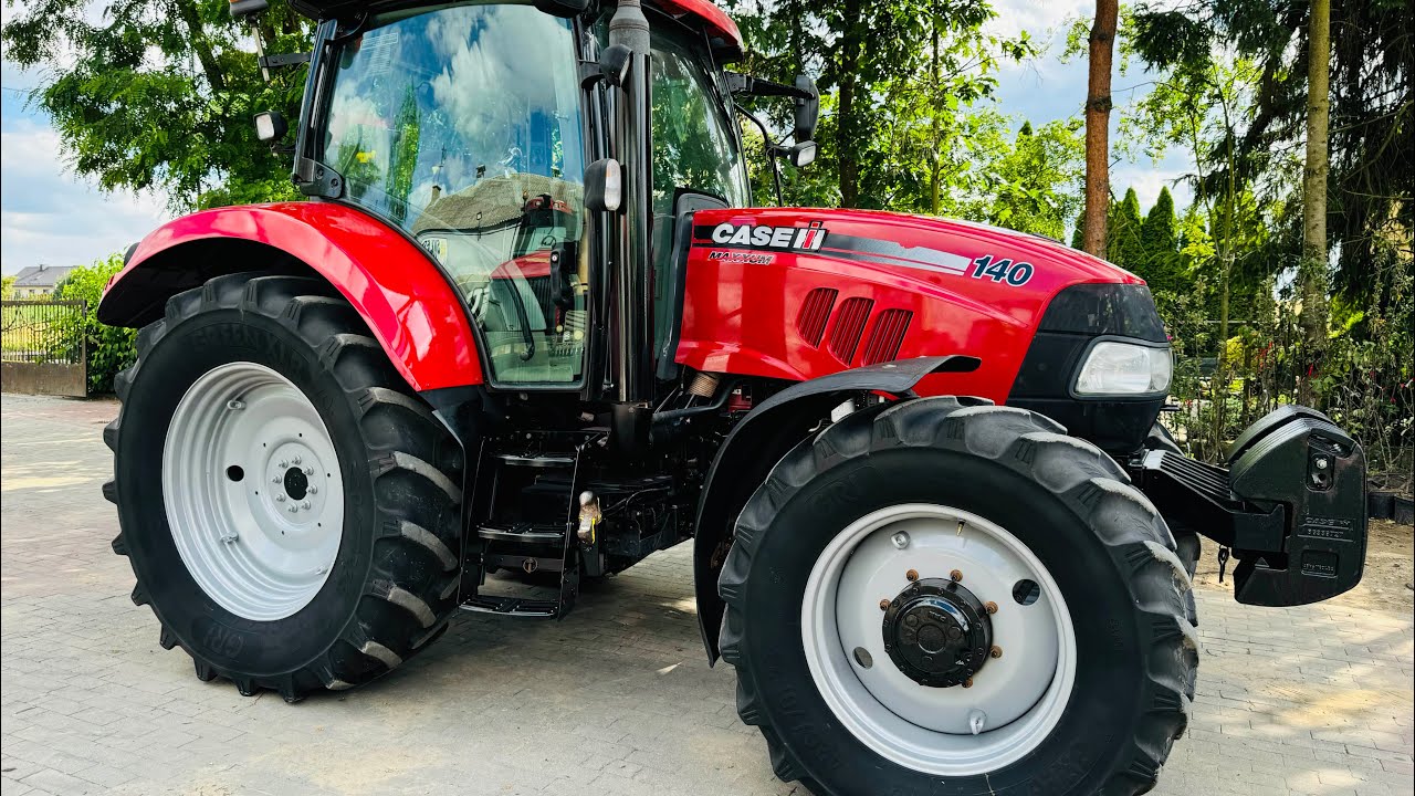 Case Maxxum 140 MULTICONTROLLER, 2012 rok, pneumatyka, prezentacja/for sale *PESTROL*