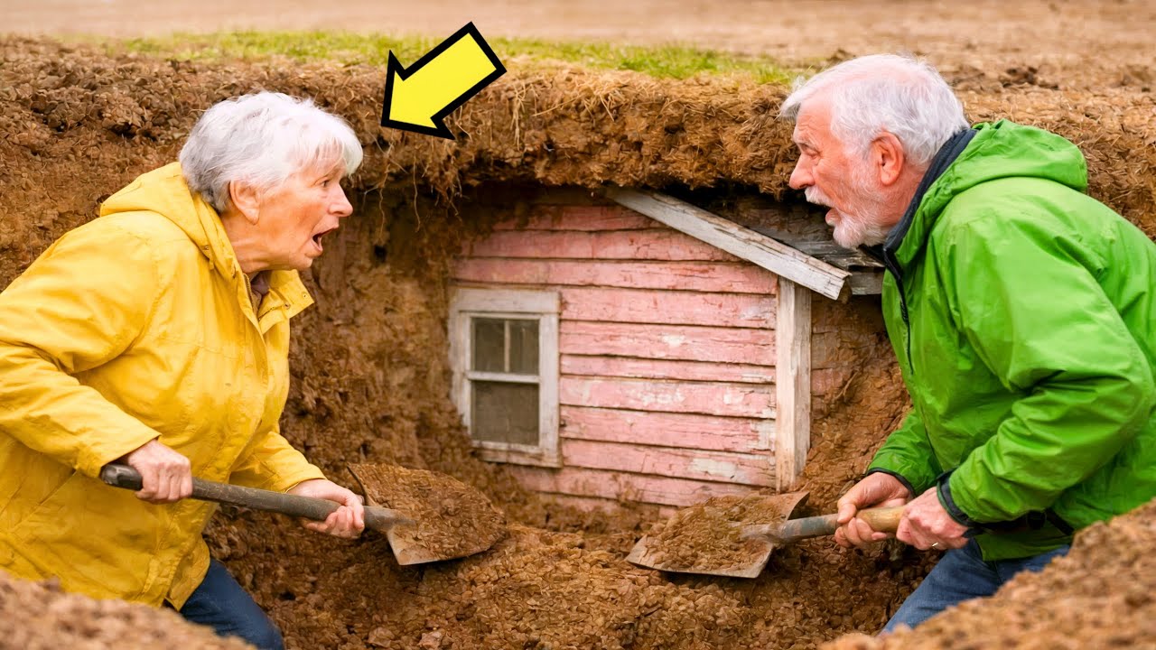 ANCIANA ENCONTRÓ UNA CASITA DE MUÑECAS ENTERRADA… PERO LLORÓ CON LO QUE HABÍA ADENTRO…