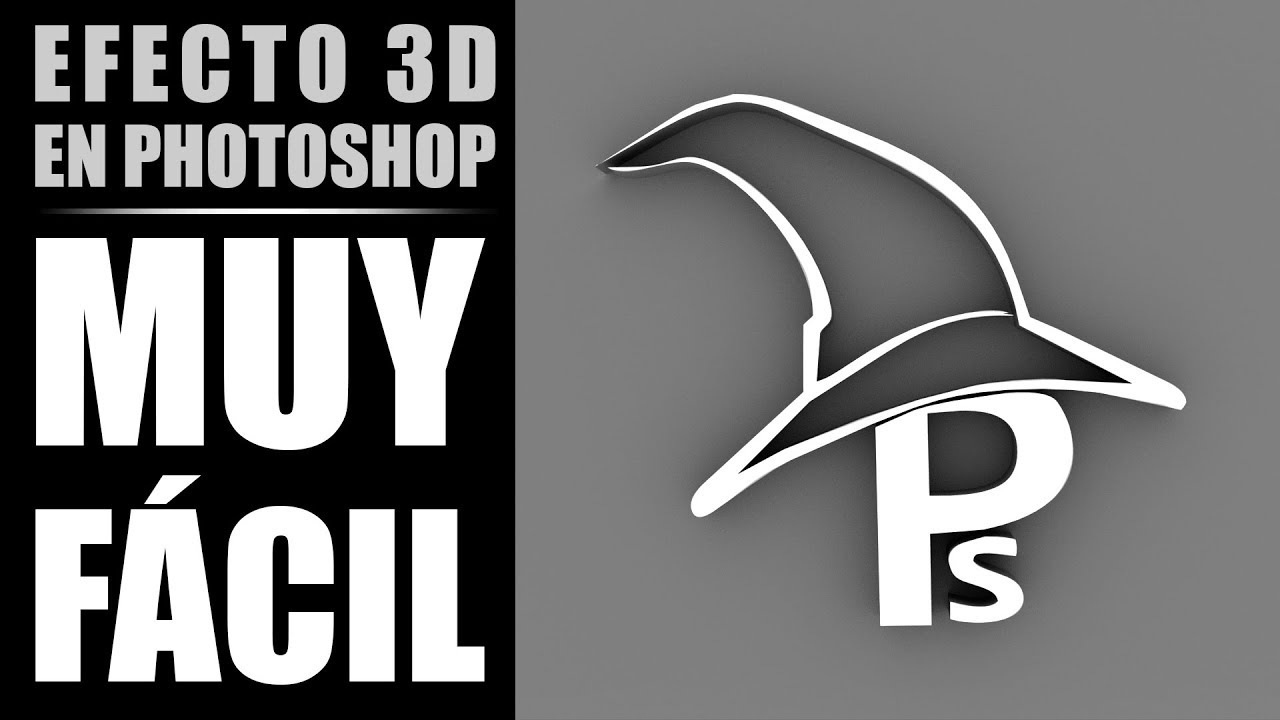 Efecto 3D en Photoshop - MUY FÁCIL