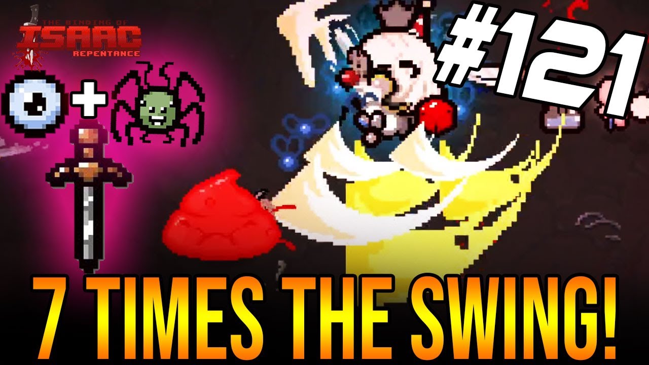 SEVEN SPIRIT SWORD WHIRLWINDS!  DUEL OF FATES BUILD - The Binding Of Isaac: Repentance #121