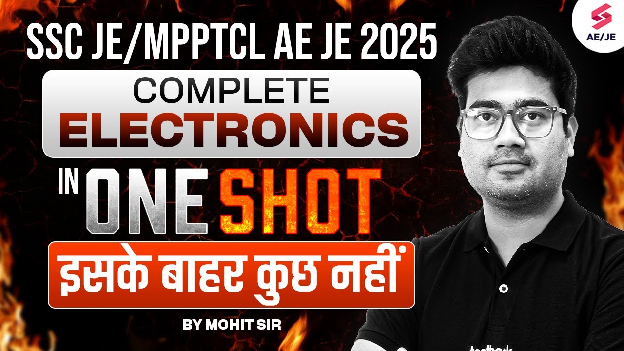 MPPTCL AE & JE 2025 Preparation | MPPTCL AE & JE 2025 Electrical Classes by Mohit Sir