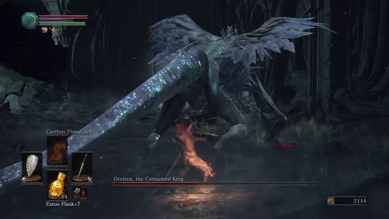 Dark Soul 3: Oceiros, the Consumed King boss