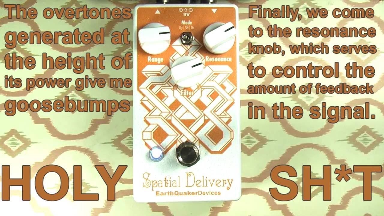 EarthQuaker Devices Spatial Delivery Review Demo - BestGuitarEffects.com