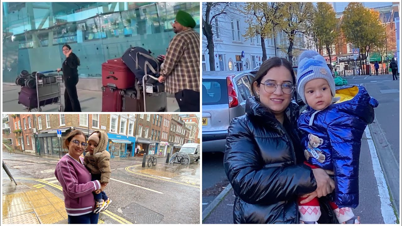 Finally Punjab se England 🇬🇧 aa gye hum| London vlog| Shukar 🙏🏻
