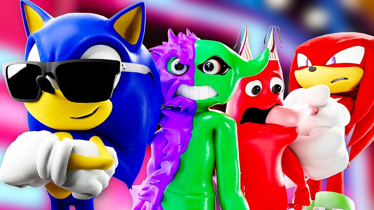 Garten of Banban VS Sonic !?