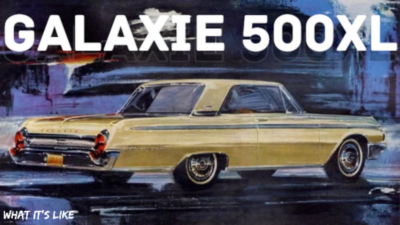 1962 Ford Galaxie 500XL two-door hardtop ￼