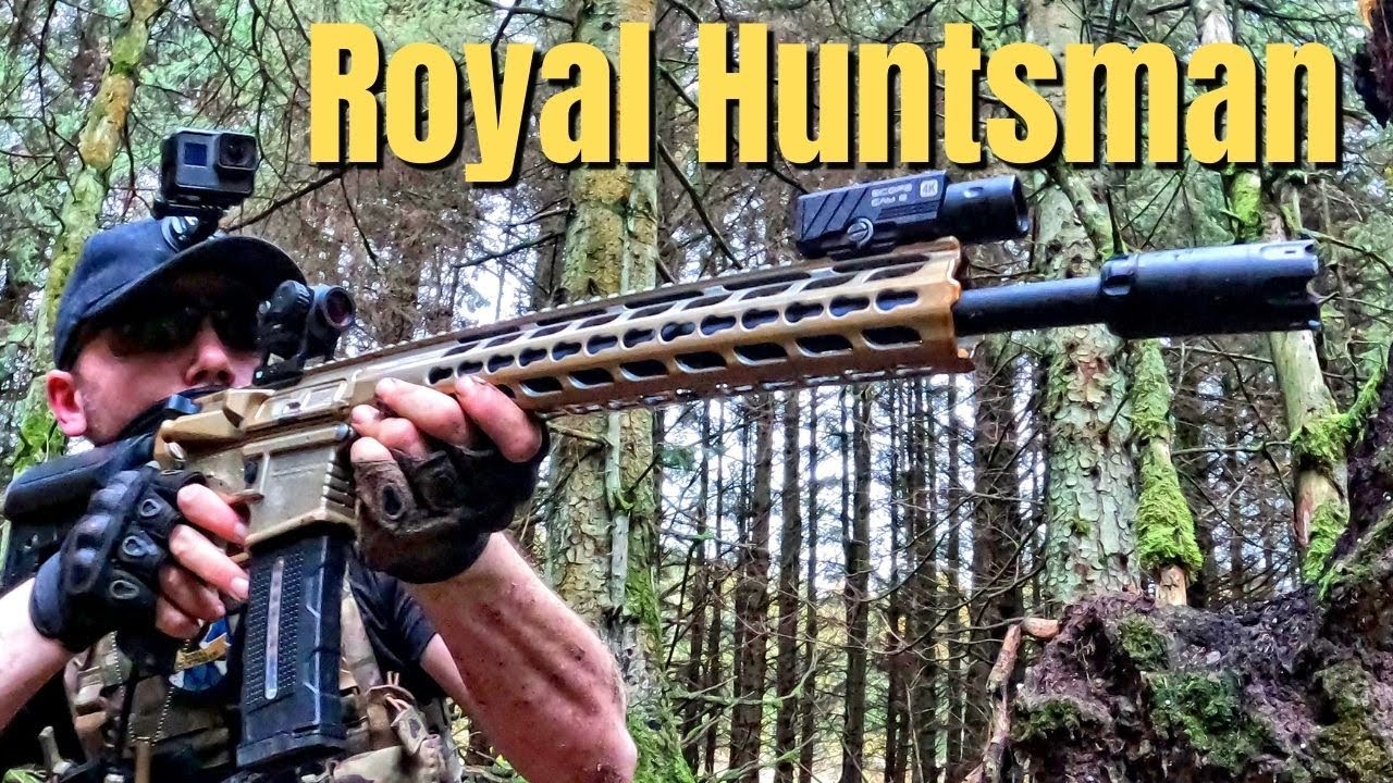 Команда по страйкболу Royal Huntsman из Шотландии