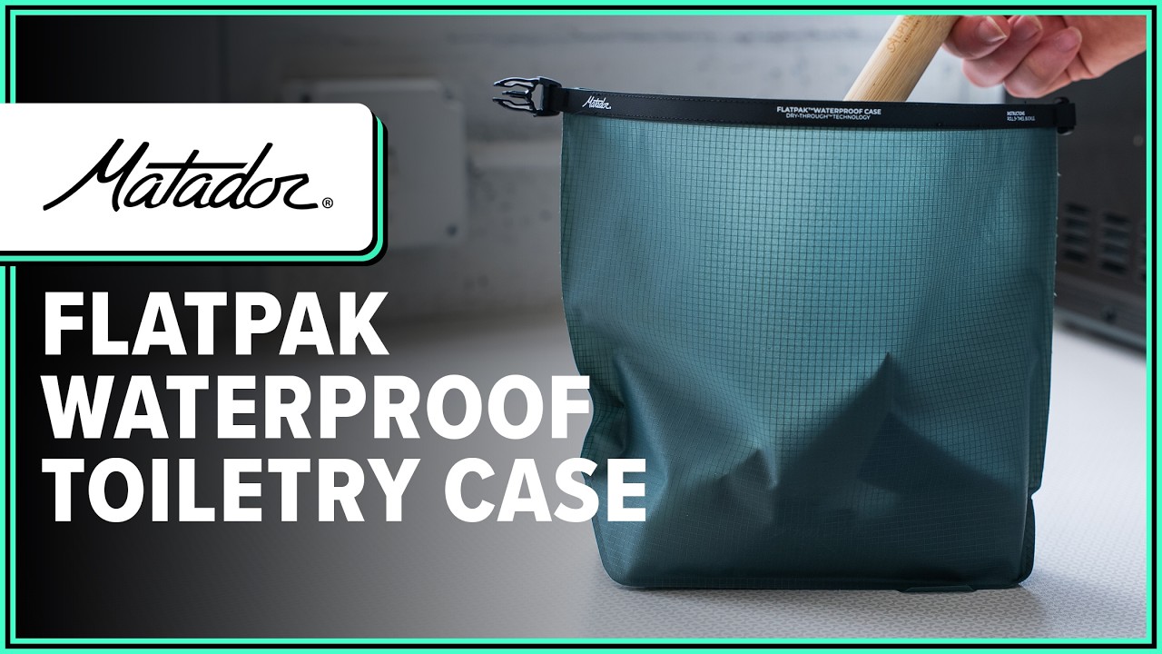 Matador FlatPak Waterproof Toiletry Case Review (2 Weeks of Use)
