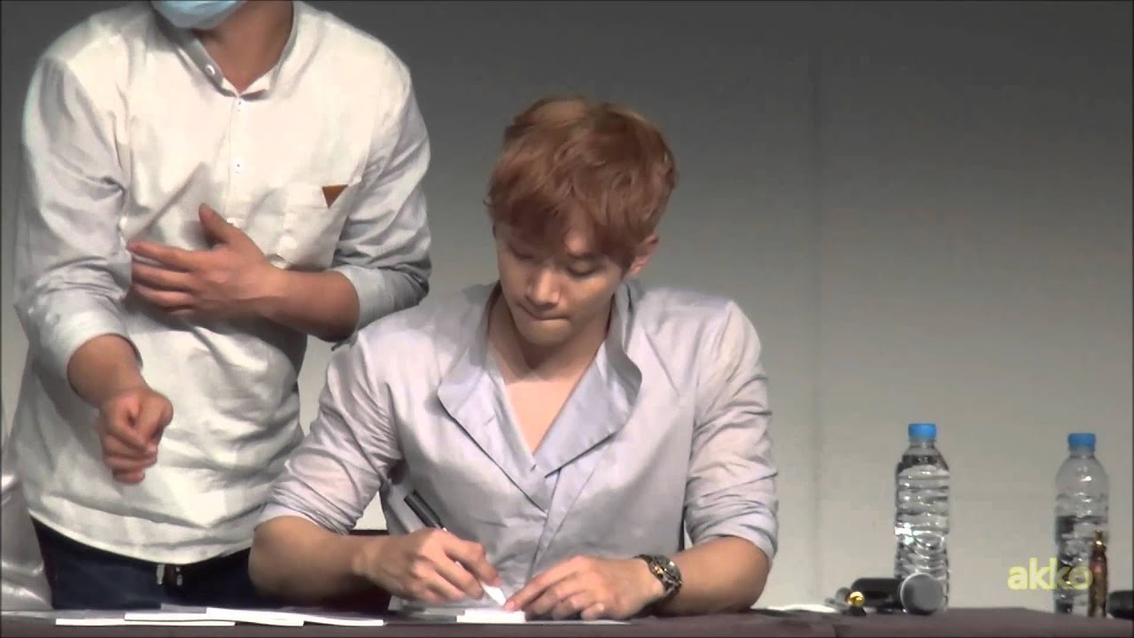 150620 2PM サイン会 最後のあいさつ
