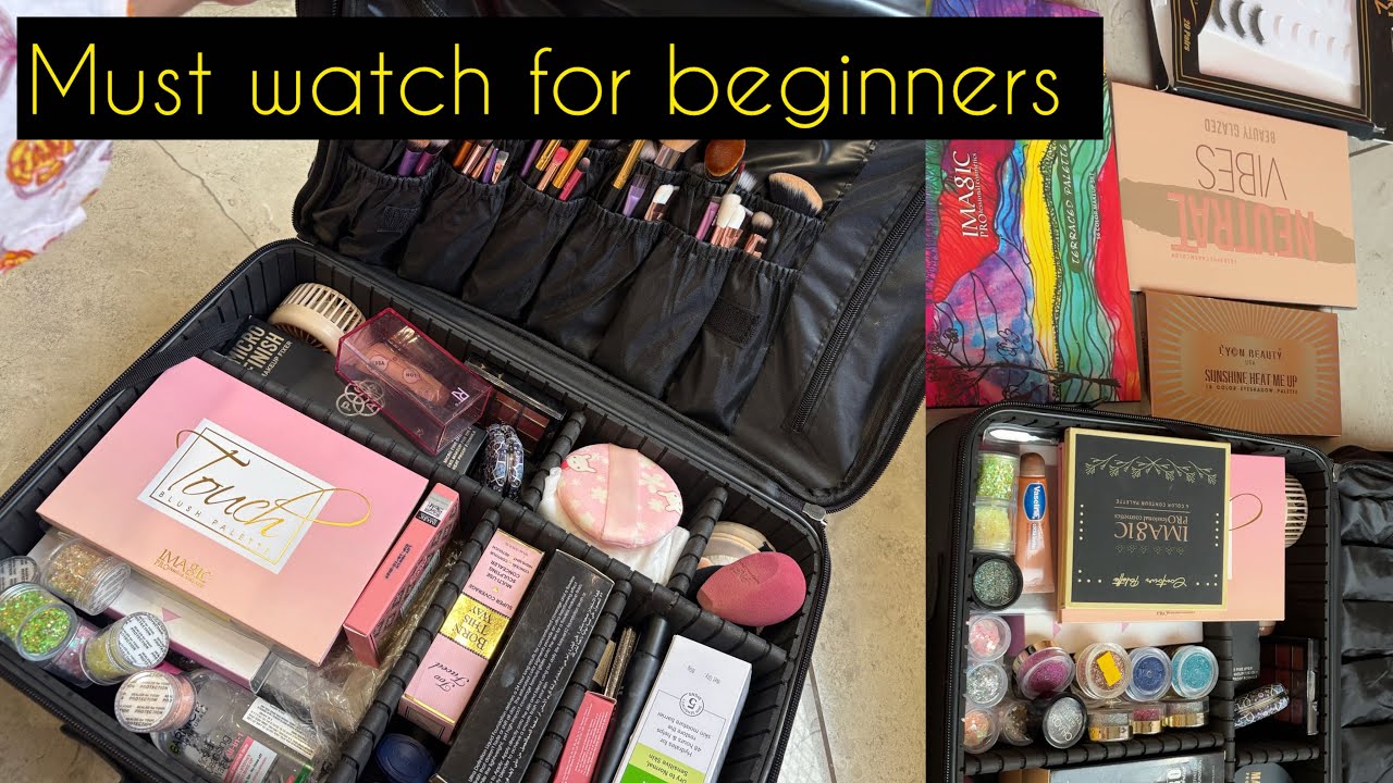 My first bridal Makeup artist vanity #makeupartist #youtubevideo #bridalmakeup