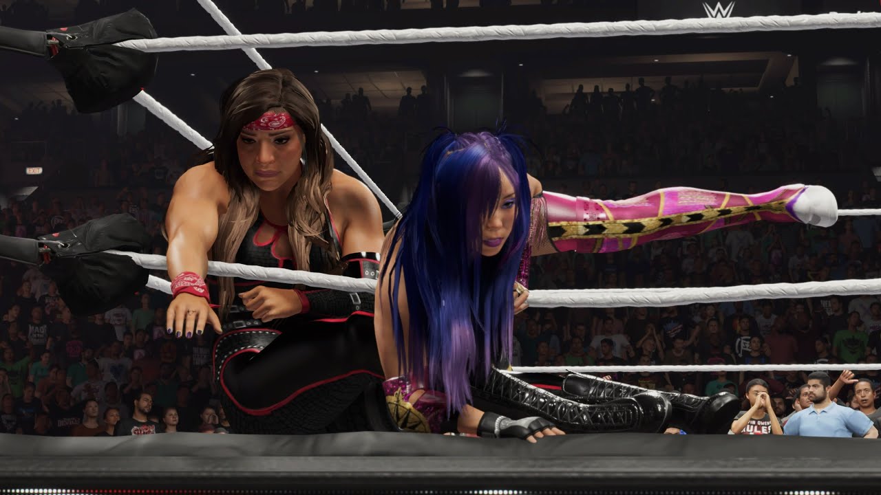 WWE 2K25 - RAQUEL RODRIGUEZ VS KAIRI SANE | RAW