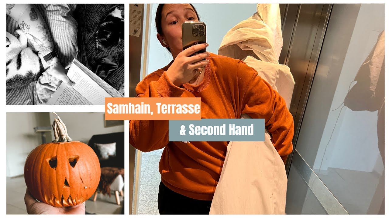 Samhain, Terrasse & Second Hand | Weekly Vlog 44/2026