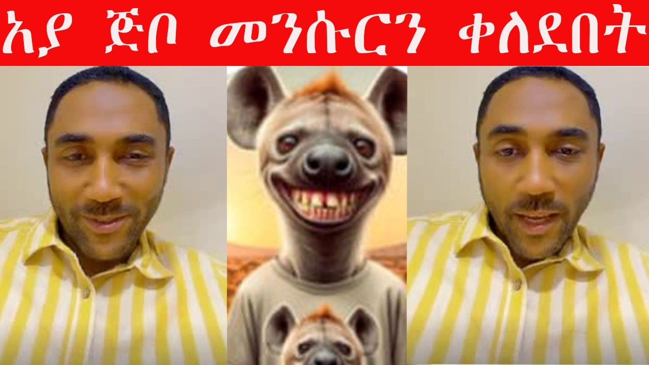 #የመንሱር ጀማል እና #አያ ጅቦ ስለወቅታዊ ፖለቲካ ጉዳይ !!!