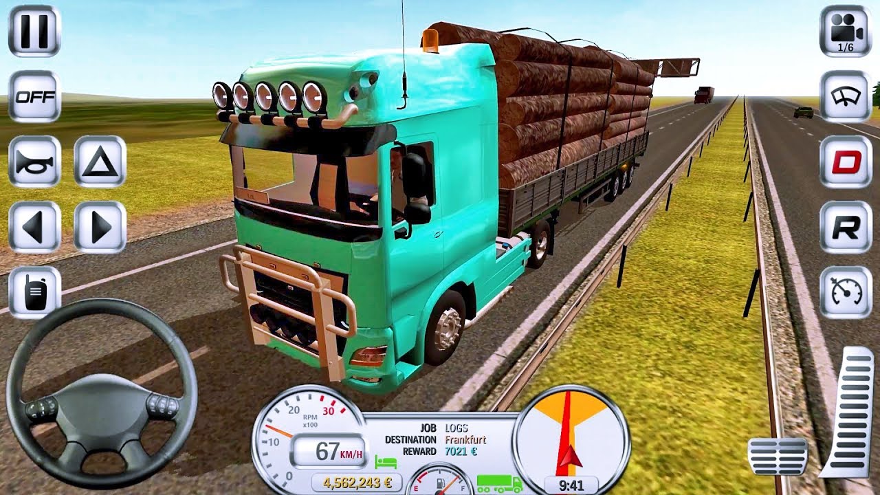 Euro Truck Driver Simulator #13 Let's Go to FRANKFURT - Android IOS gameplay