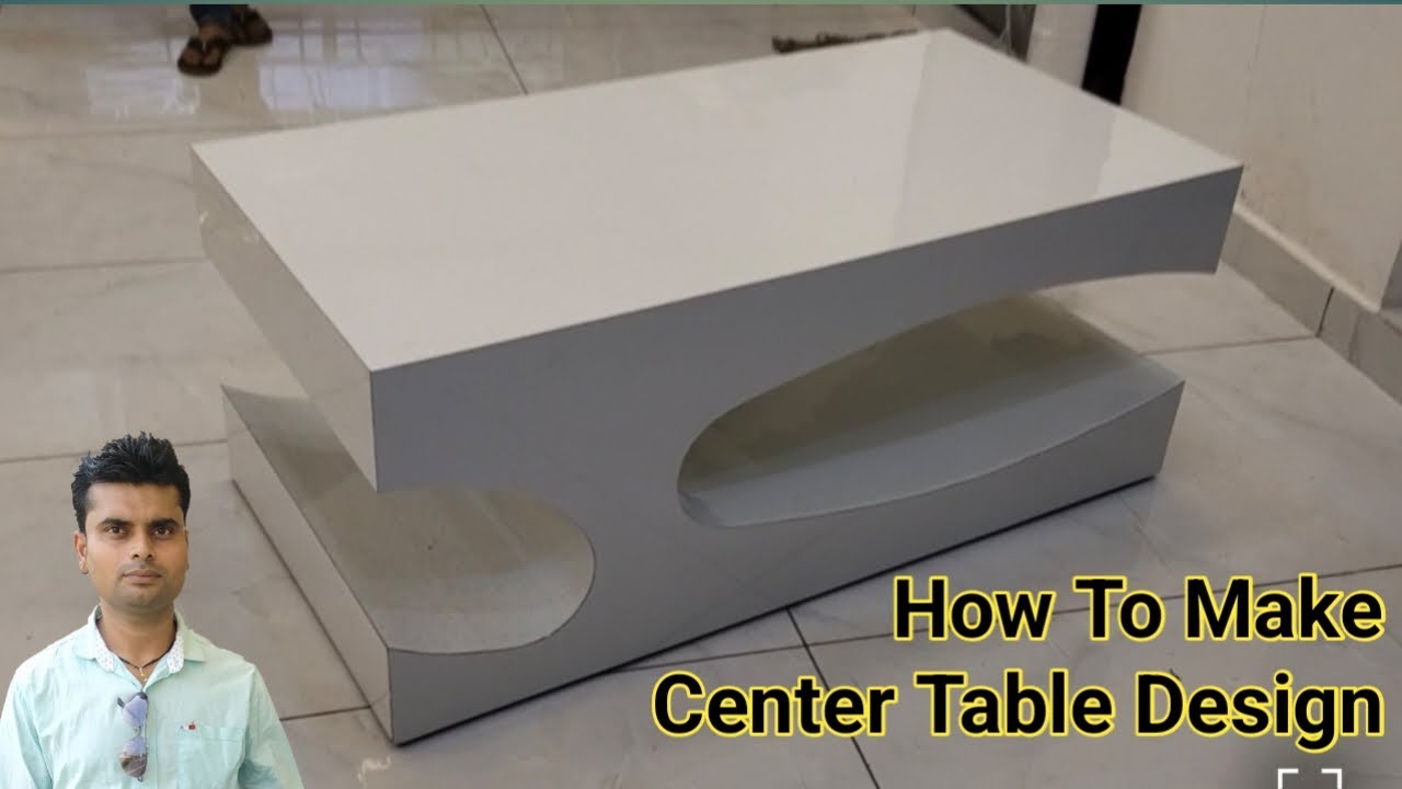 Designing a Curved Center Table: A Step-by-Step Guide | 