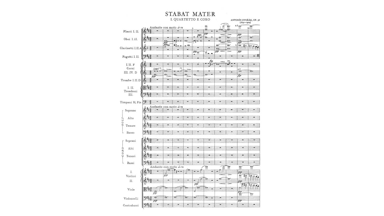 Antonín Dvořák – Stabat Mater